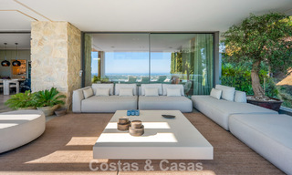 First-class luxury villa with breathtaking sea views for sale in a gated community in La Quinta, Marbella - Benahavís 803728 