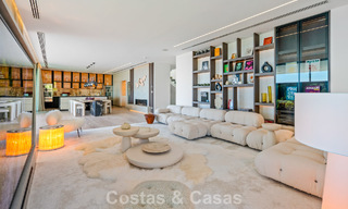 First-class luxury villa with breathtaking sea views for sale in a gated community in La Quinta, Marbella - Benahavís 803735 