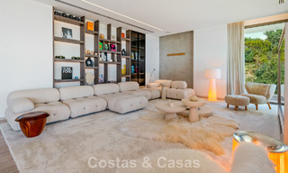 First-class luxury villa with breathtaking sea views for sale in a gated community in La Quinta, Marbella - Benahavís 803736 