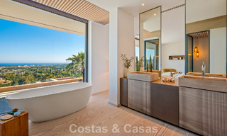 First-class luxury villa with breathtaking sea views for sale in a gated community in La Quinta, Marbella - Benahavís 803739 