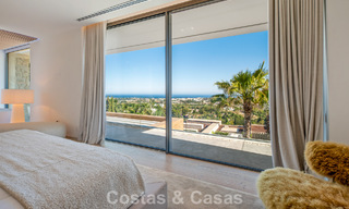 First-class luxury villa with breathtaking sea views for sale in a gated community in La Quinta, Marbella - Benahavís 803745 