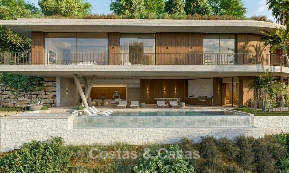 Ultra-modern dream villa with spectacular sea views for sale in the hills of Marbella - Benahavís 803917