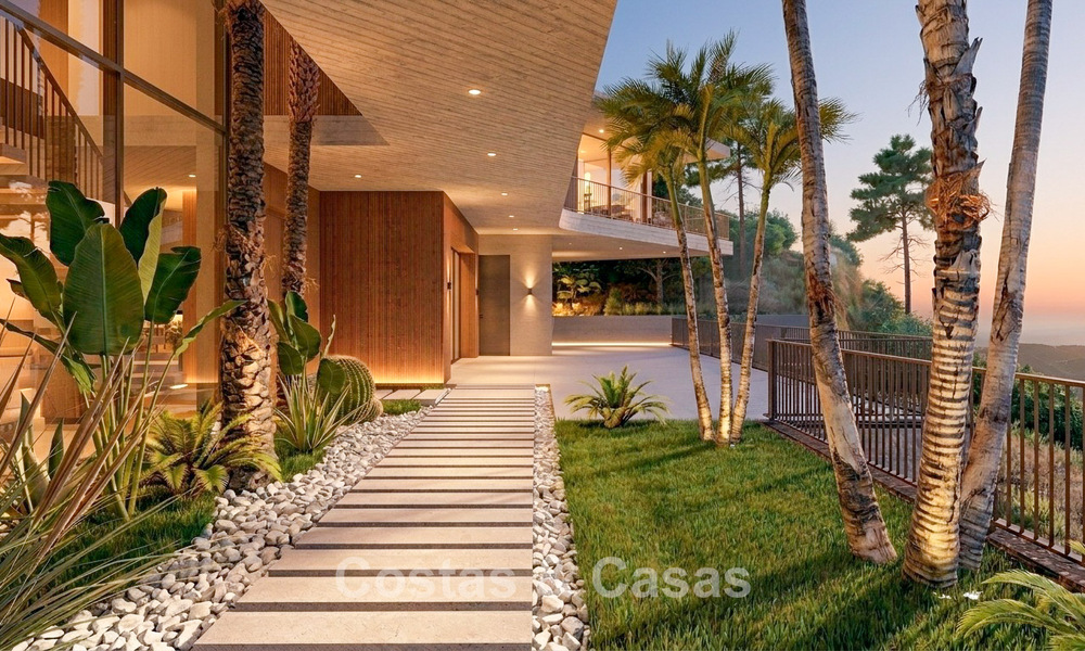 Ultra-modern dream villa with spectacular sea views for sale in the hills of Marbella - Benahavís 803918