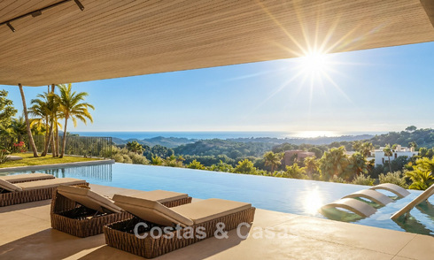Ultra-modern dream villa with spectacular sea views for sale in the hills of Marbella - Benahavís 803931