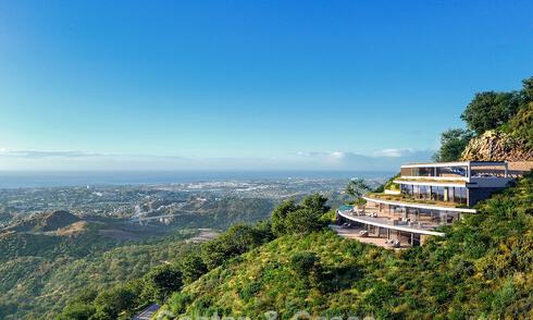 Exclusive, ultra-modern design villa with panoramic sea views for sale in Real de La Quinta, Marbella - Benahavís 803997