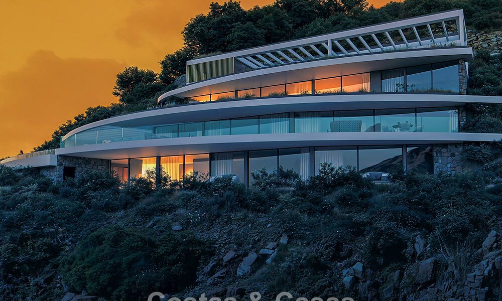 Exclusive, ultra-modern design villa with panoramic sea views for sale in Real de La Quinta, Marbella - Benahavís 804000