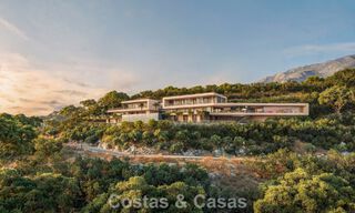 Sophisticated designer villa with panoramic sea views for sale in the hills of Marbella - Benahavís 804097 