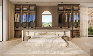 Sophisticated designer villa with panoramic sea views for sale in the hills of Marbella - Benahavís 804099 