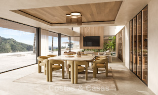 Sophisticated designer villa with panoramic sea views for sale in the hills of Marbella - Benahavís 804101 