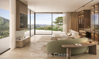 Sophisticated designer villa with panoramic sea views for sale in the hills of Marbella - Benahavís 804103 