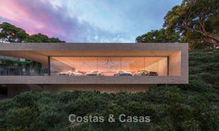Sophisticated designer villa with panoramic sea views for sale in the hills of Marbella - Benahavís 804105 