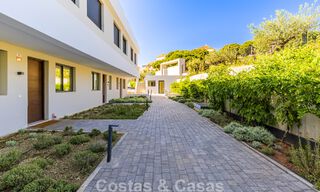 New, modern townhouse for sale within walking distance of the beach in Elviria, East of Marbella Centre 804093 