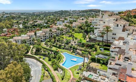 Luxury renovated apartment with panoramic views for sale in Nueva Andalucía, Marbella 804056