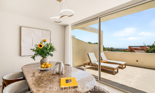 Luxury renovated apartment with panoramic views for sale in Nueva Andalucía, Marbella 804071 
