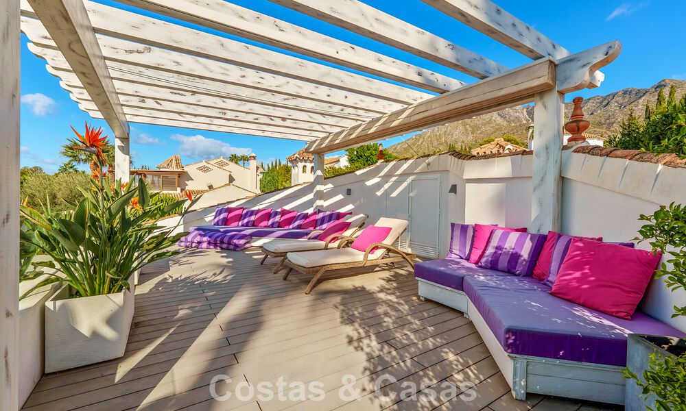 Charming mediterranean-style villa for sale in Sierra Blanca on Marbella’s Golden Mile 804033