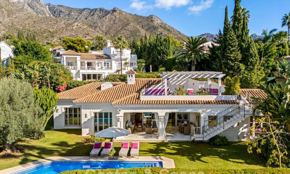 Charming mediterranean-style villa for sale in Sierra Blanca on Marbella’s Golden Mile 804052