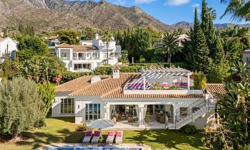Charming mediterranean-style villa for sale in Sierra Blanca on Marbella’s Golden Mile 804054