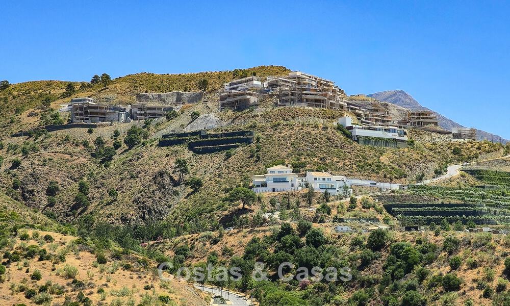 Architectural designer villa with panoramic mountain and sea views for sale in Marbella - Benahavís 804249