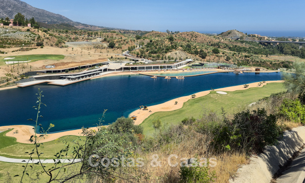 Architectural designer villa with panoramic mountain and sea views for sale in Marbella - Benahavís 804258