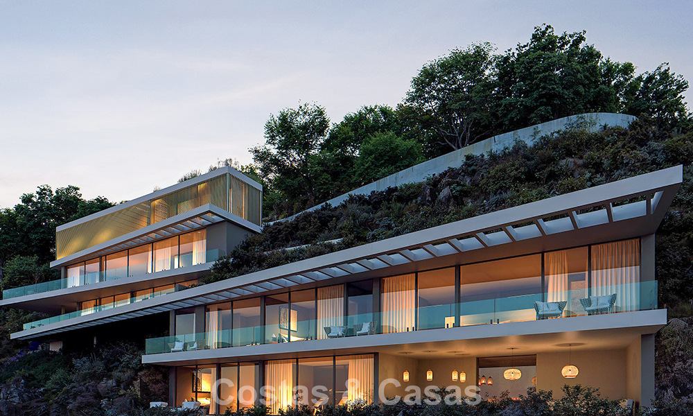 Spectacular, contemporary luxury villa with panoramic views for sale in Marbella - Benahavís 804116