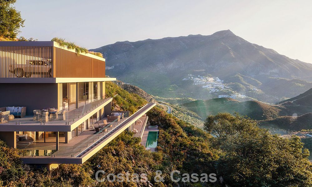 Spectacular, contemporary luxury villa with panoramic views for sale in Marbella - Benahavís 804118