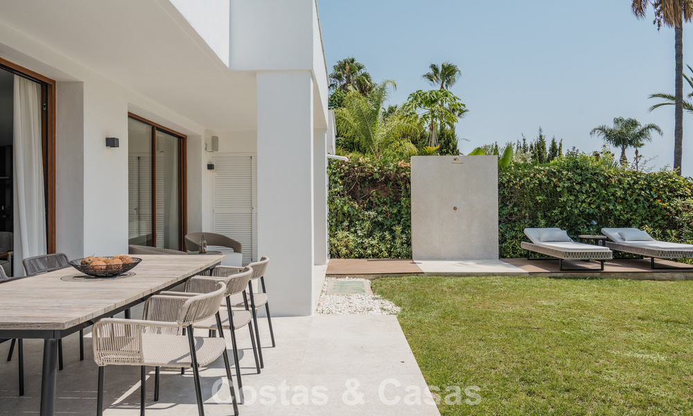 High-quality renovated duplex garden apartment for sale in Nueva Andalucía, Marbella 804188