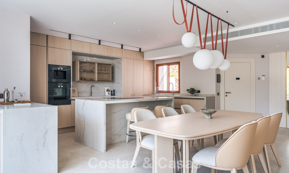High-quality renovated duplex garden apartment for sale in Nueva Andalucía, Marbella 804202
