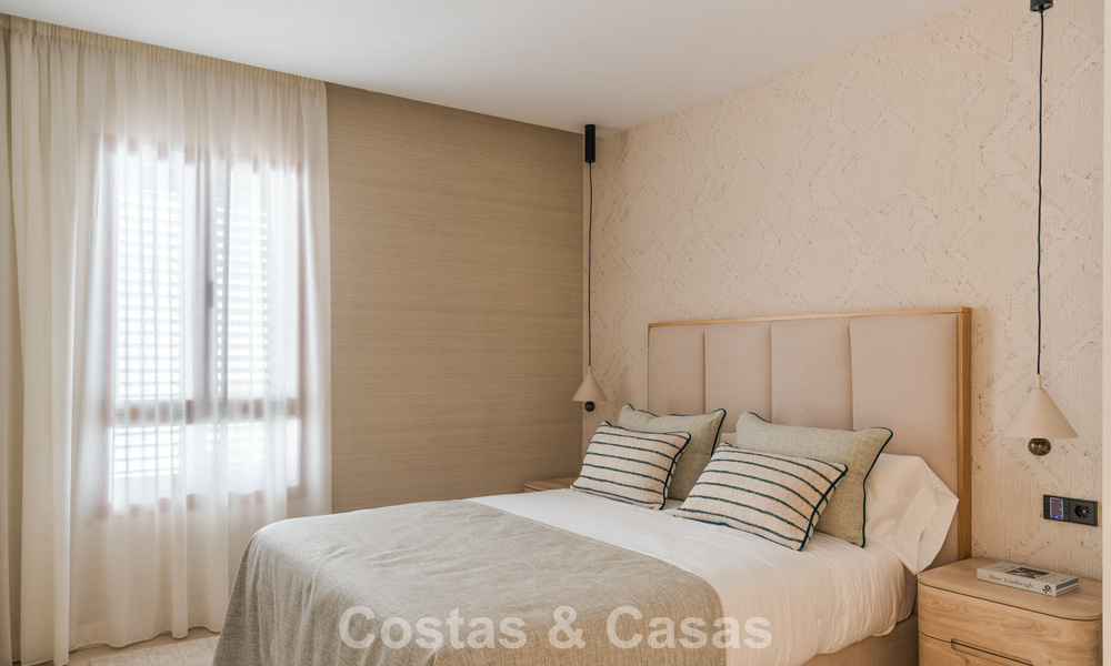 High-quality renovated duplex garden apartment for sale in Nueva Andalucía, Marbella 804233