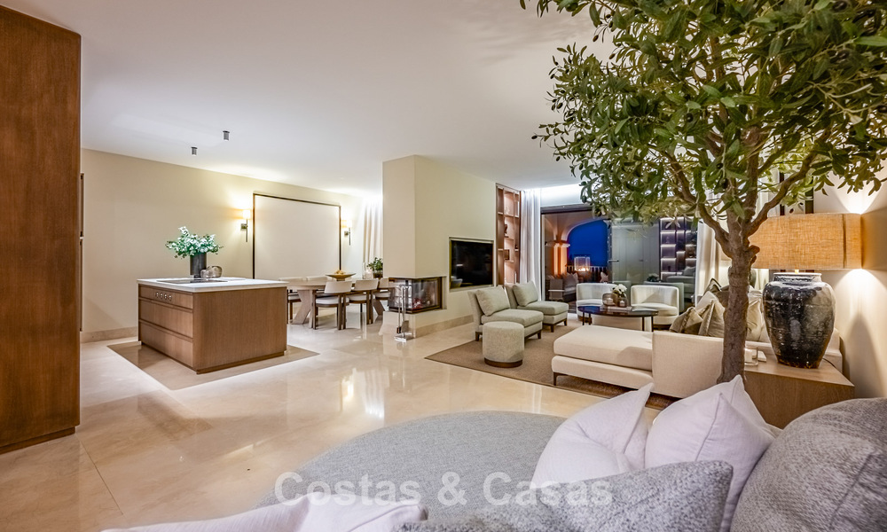 Luxury penthouse with panoramic sea views for sale in La Quinta, Marbella - Benahavís 804289