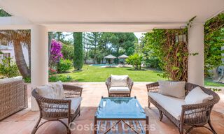 Authentic mediterranean villa with guest accommodation for sale near the beach in San Pedro Playa, Marbella 804328 