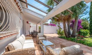 Authentic mediterranean villa with guest accommodation for sale near the beach in San Pedro Playa, Marbella 804330 