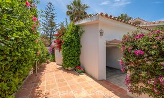 Authentic mediterranean villa with guest accommodation for sale near the beach in San Pedro Playa, Marbella 804349 
