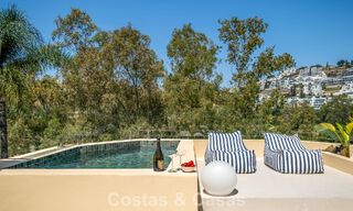 Luxuriously fully renovated semi-detached villa, frontline golf for sale in La Quinta, Marbella - Benahavís 804432 