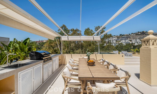 Luxuriously fully renovated semi-detached villa, frontline golf for sale in La Quinta, Marbella - Benahavís 804433 