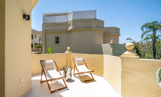 Luxuriously fully renovated semi-detached villa, frontline golf for sale in La Quinta, Marbella - Benahavís 804441 