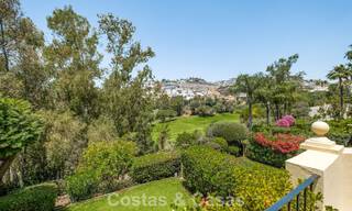 Luxuriously fully renovated semi-detached villa, frontline golf for sale in La Quinta, Marbella - Benahavís 804444 