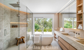 Luxuriously fully renovated semi-detached villa, frontline golf for sale in La Quinta, Marbella - Benahavís 804451 