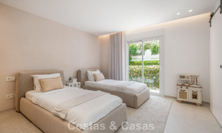 Luxuriously fully renovated semi-detached villa, frontline golf for sale in La Quinta, Marbella - Benahavís 804453 