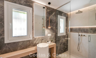 Luxuriously fully renovated semi-detached villa, frontline golf for sale in La Quinta, Marbella - Benahavís 804460 