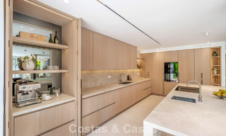 Luxuriously fully renovated semi-detached villa, frontline golf for sale in La Quinta, Marbella - Benahavís 804471 