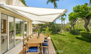 Luxuriously fully renovated semi-detached villa, frontline golf for sale in La Quinta, Marbella - Benahavís 804481 