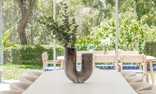 Luxuriously fully renovated semi-detached villa, frontline golf for sale in La Quinta, Marbella - Benahavís 804483 
