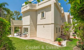 Luxuriously fully renovated semi-detached villa, frontline golf for sale in La Quinta, Marbella - Benahavís 804493 