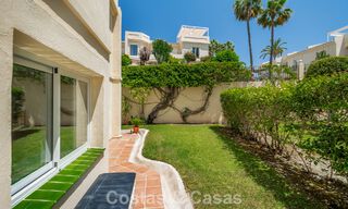 Luxuriously fully renovated semi-detached villa, frontline golf for sale in La Quinta, Marbella - Benahavís 804494 