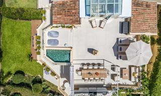Luxuriously fully renovated semi-detached villa, frontline golf for sale in La Quinta, Marbella - Benahavís 804502 
