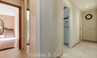 Ground-floor apartment with private garden for sale just 50m from the beach on the New Golden Mile, between Marbella and Estepona 804522 