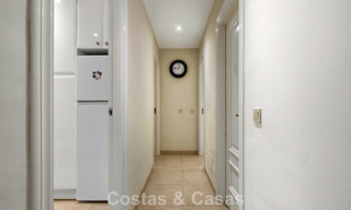 Ground-floor apartment with private garden for sale just 50m from the beach on the New Golden Mile, between Marbella and Estepona 804529 