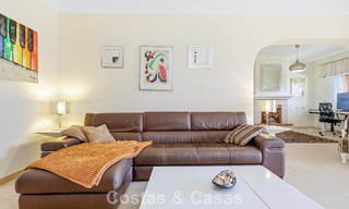 Ground-floor apartment with private garden for sale just 50m from the beach on the New Golden Mile, between Marbella and Estepona 804535 