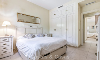 Ground-floor apartment with private garden for sale just 50m from the beach on the New Golden Mile, between Marbella and Estepona 804548 