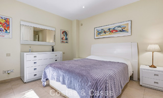 Ground-floor apartment with private garden for sale just 50m from the beach on the New Golden Mile, between Marbella and Estepona 804549 